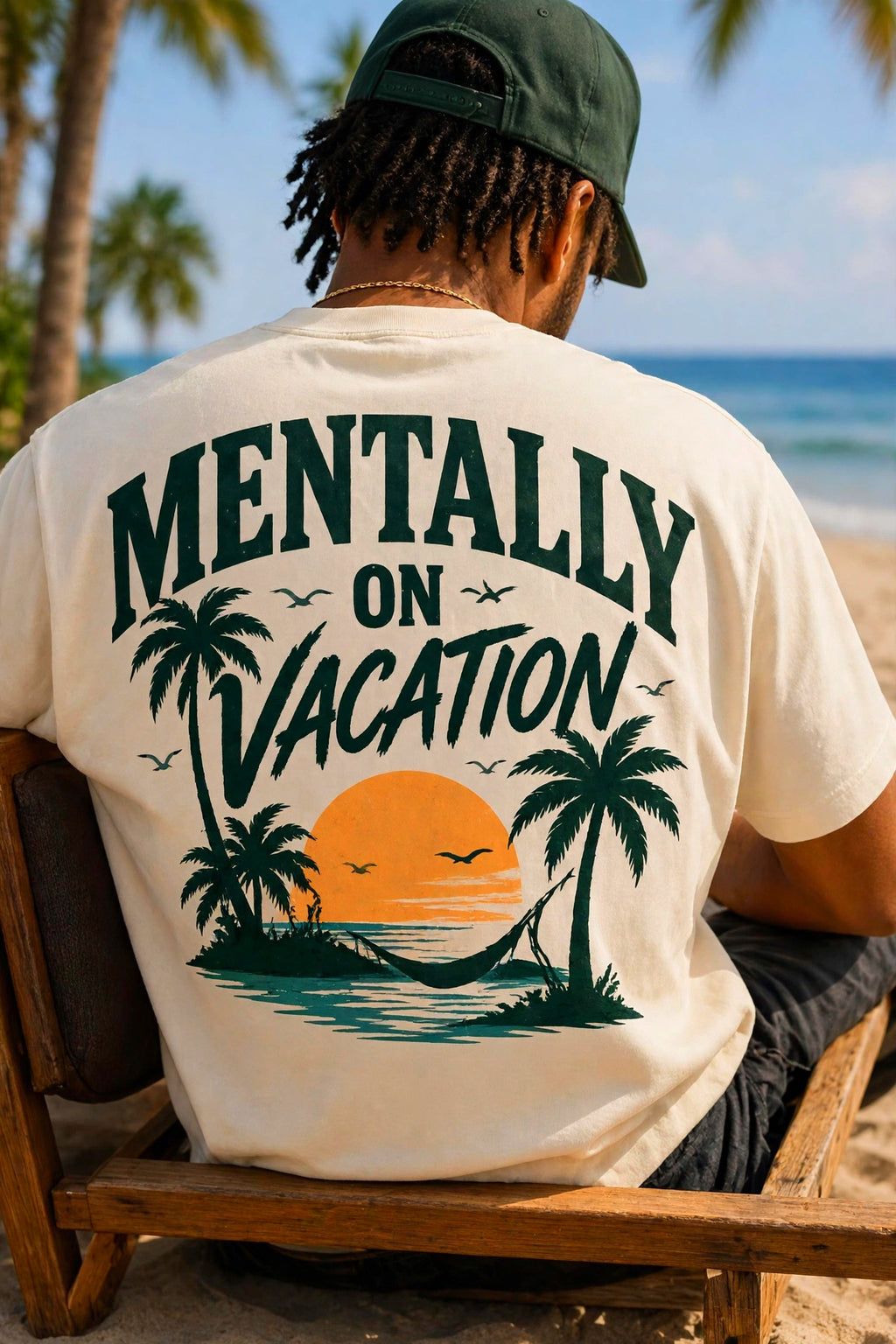 Mentally On Vacation Tee