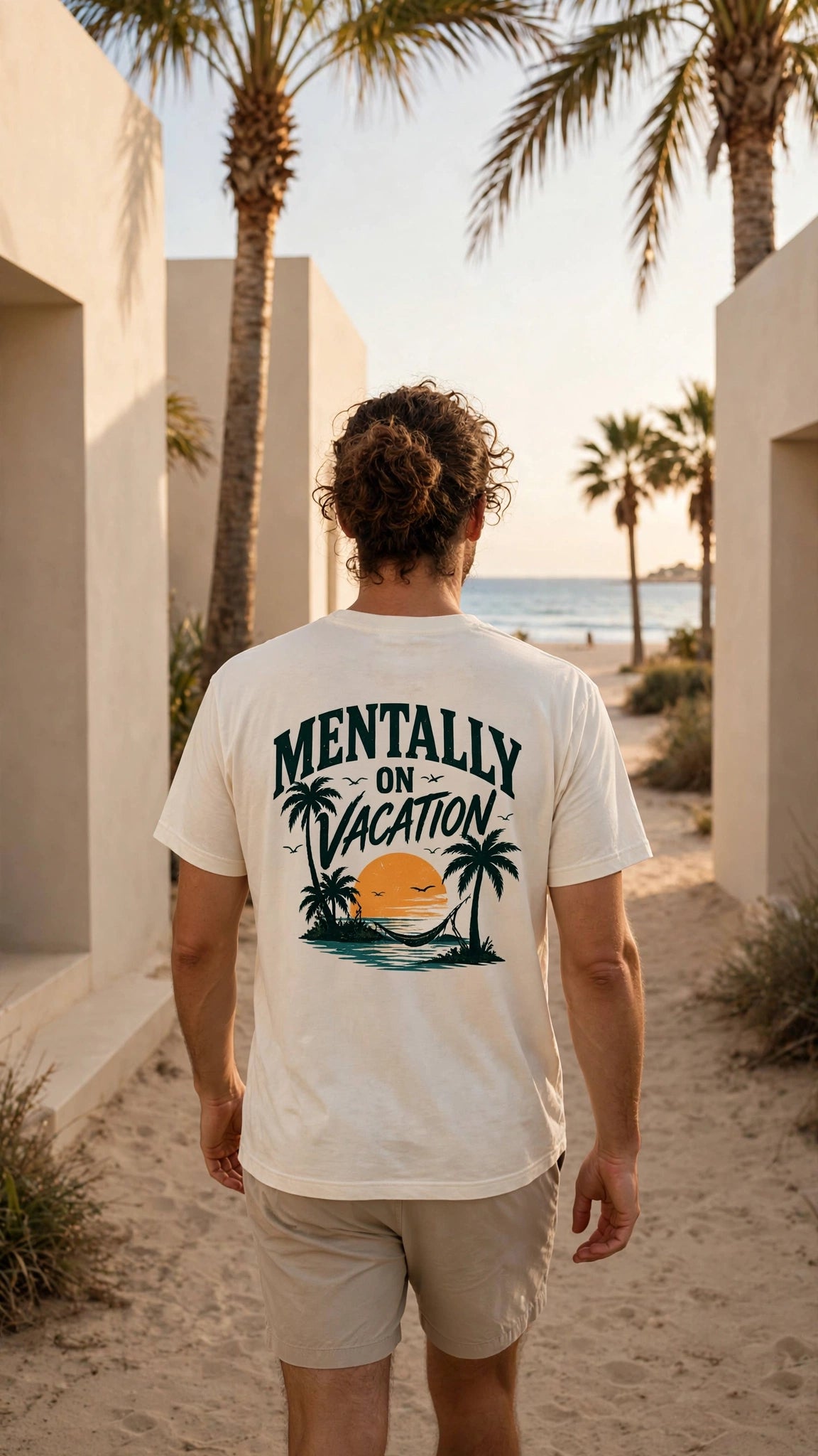 Mentally On Vacation Tee